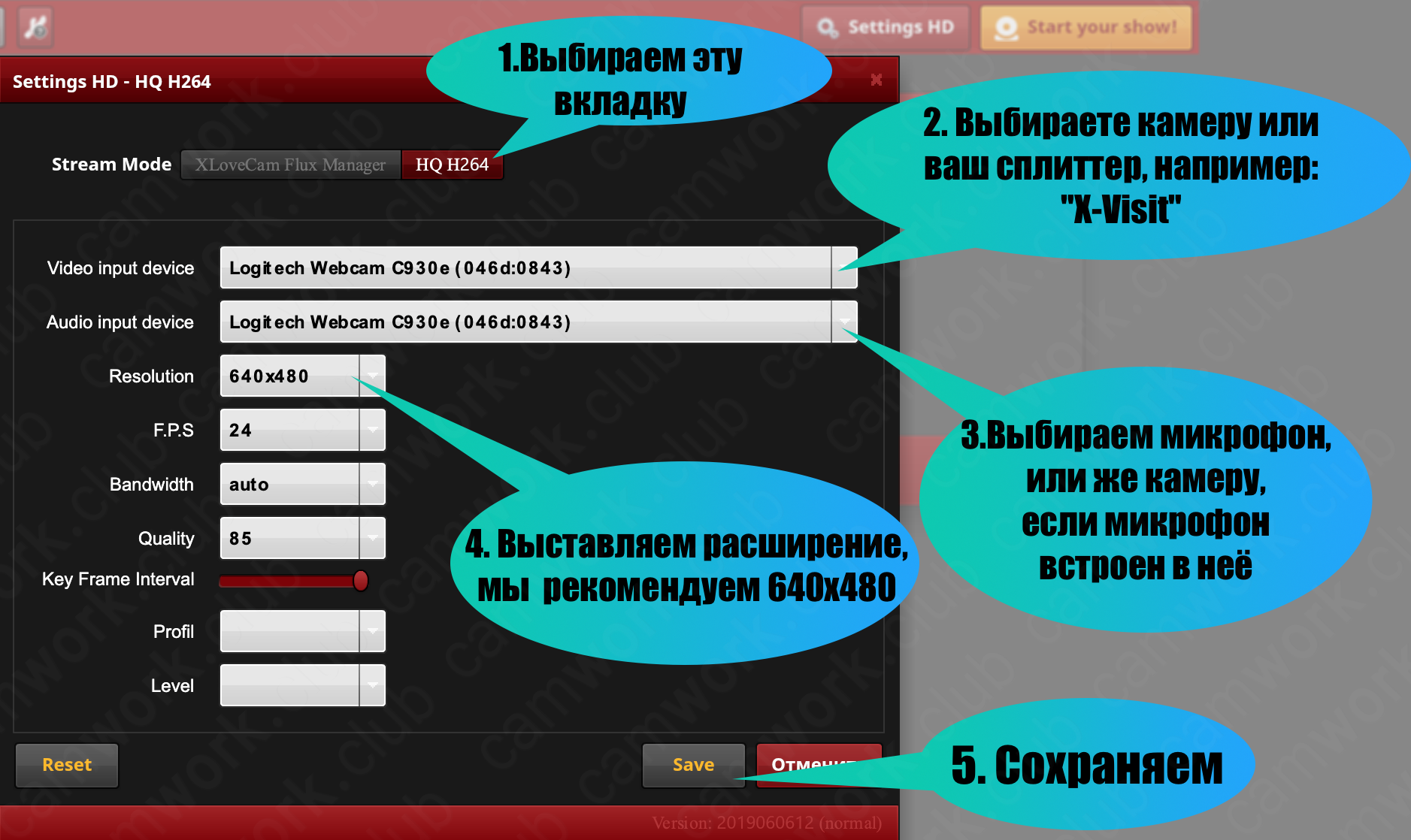 После успешной настройки жмём «Start your Show!»